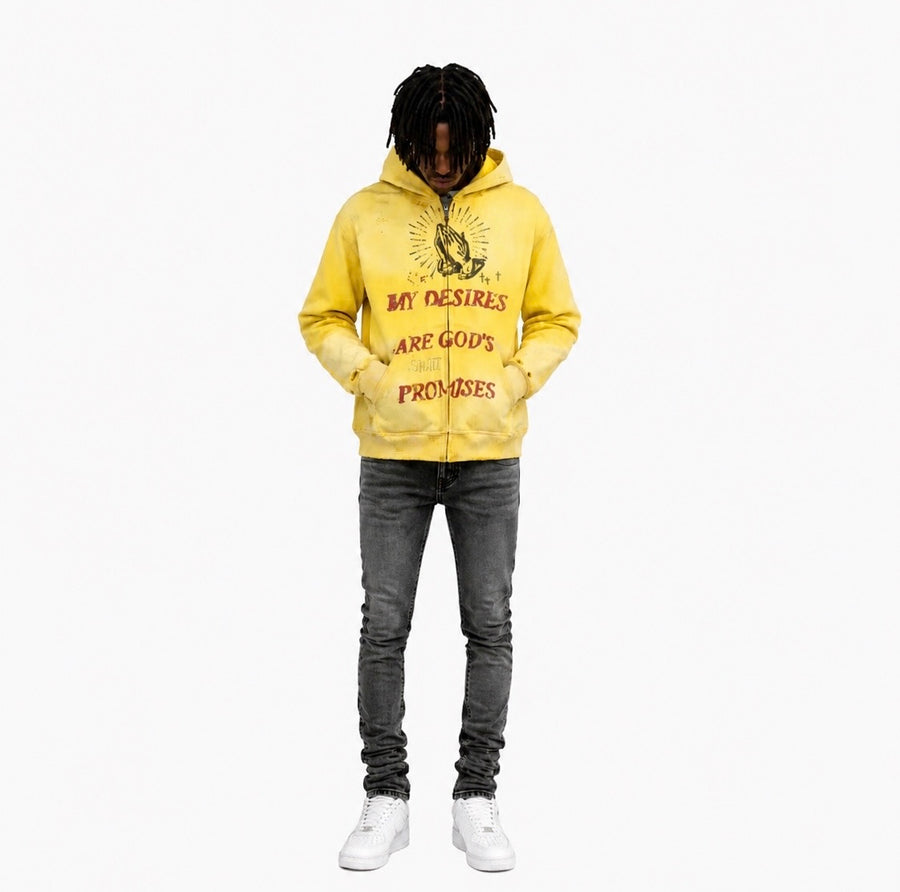 DESIRES ZIP-UP HOODIE