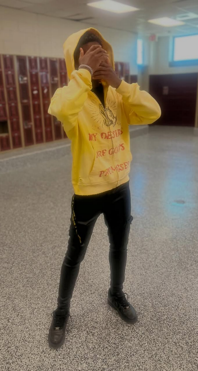 DESIRES ZIP-UP HOODIE